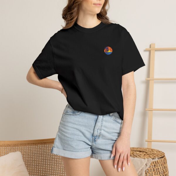 Vintage Embroidery Sunset Tee