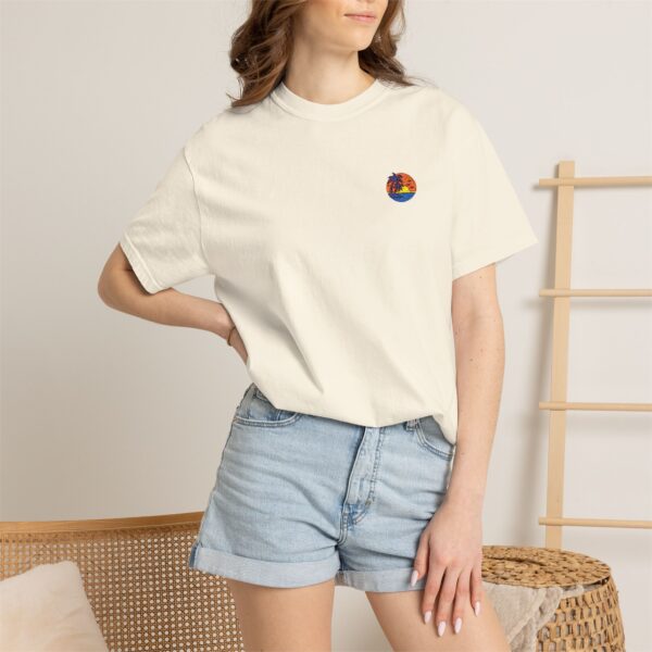 Vintage Embroidery Sunset Tee